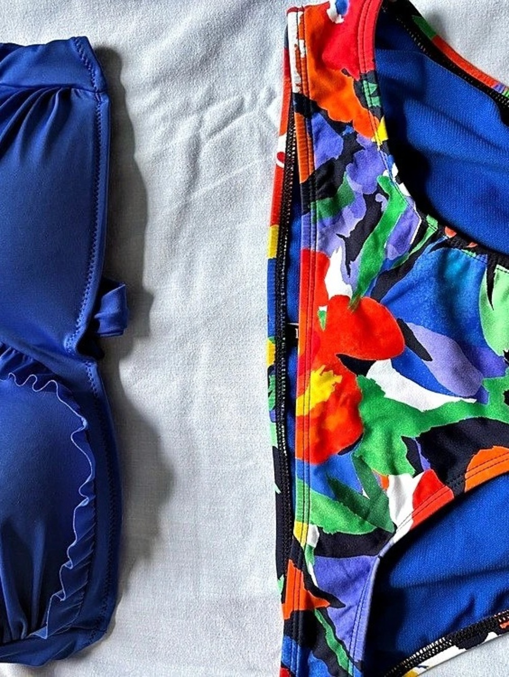 Lauren Ralph Lauren Women's Abstract Bikini in Blue & Multicolor